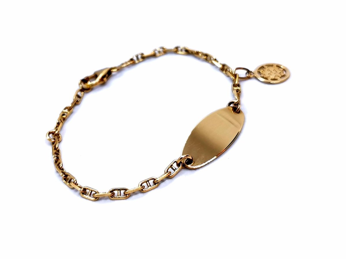Bracelet Yellow gold curb chain