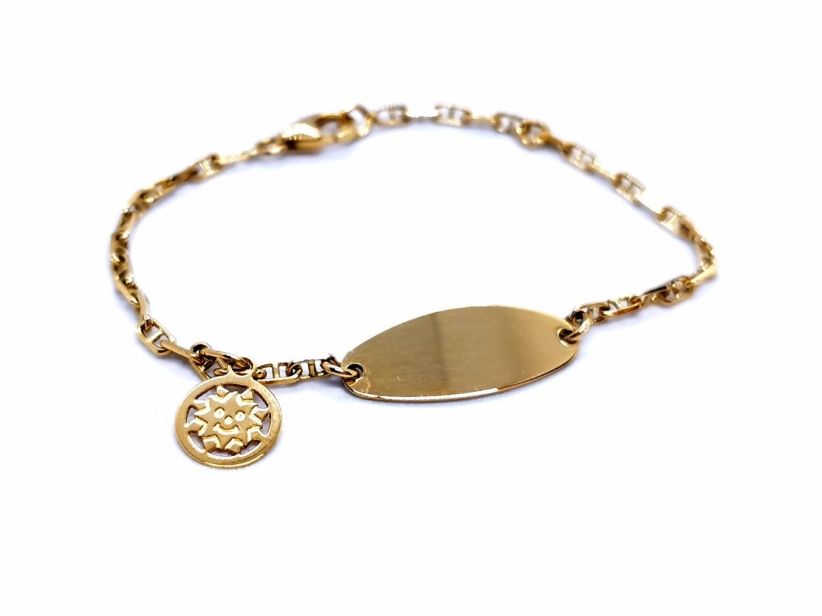 Bracelet Yellow gold curb chain