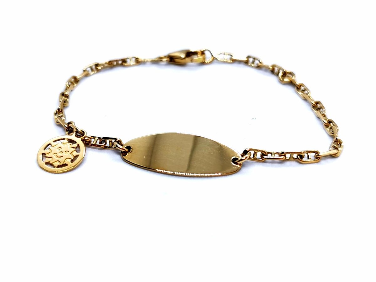 Bracelet Yellow gold curb chain