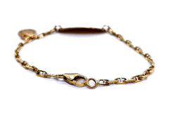Bracelet Yellow gold curb chain