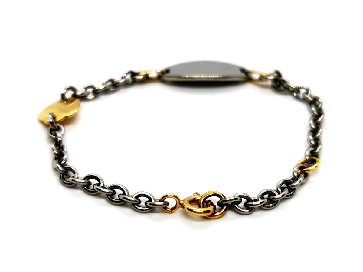 Bracelet Yellow gold curb chain