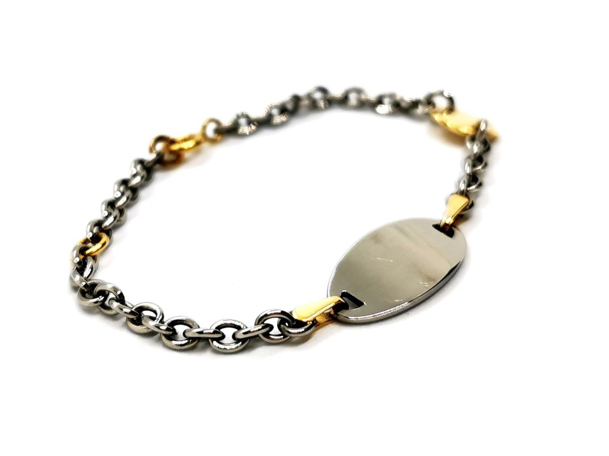 Bracelet Yellow gold curb chain