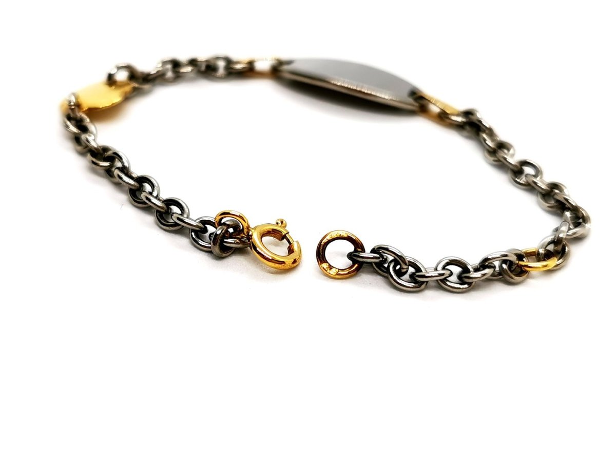 Bracelet Yellow gold curb chain