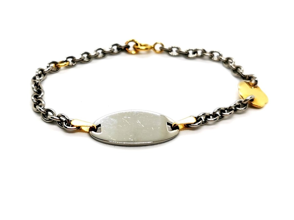 Bracelet Yellow gold curb chain