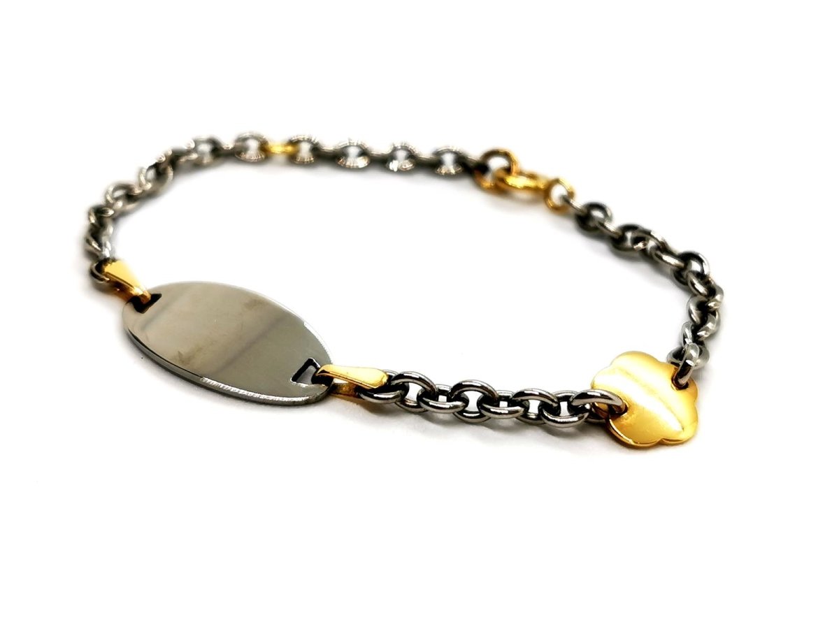 Bracelet Yellow gold curb chain