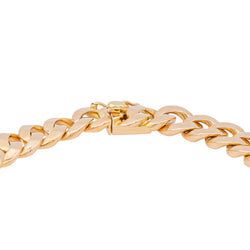 Bracelet Gourmette en or rose - Castafiore