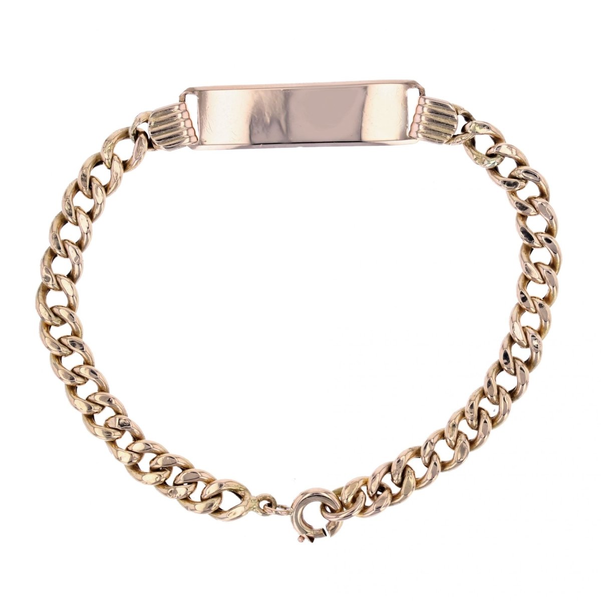 Bracelet Gourmette fine en or jaune - Castafiore