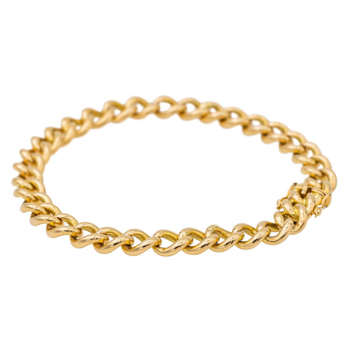 Bracelet Gourmette Or jaune - Castafiore