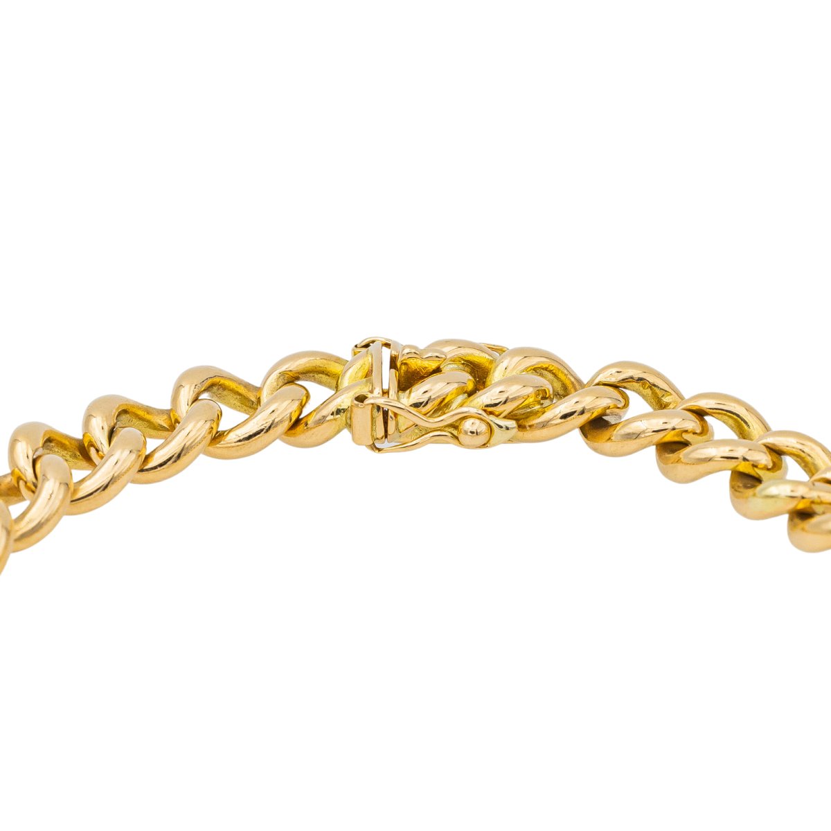 Bracelet Gourmette Or jaune - Castafiore