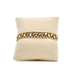 Bracelet grains de café en or jaune - Castafiore