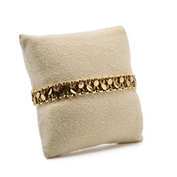 Bracelet grains de café en or jaune - Castafiore
