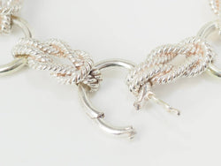 Bracelet Hermès "Audierne" en argent - Castafiore