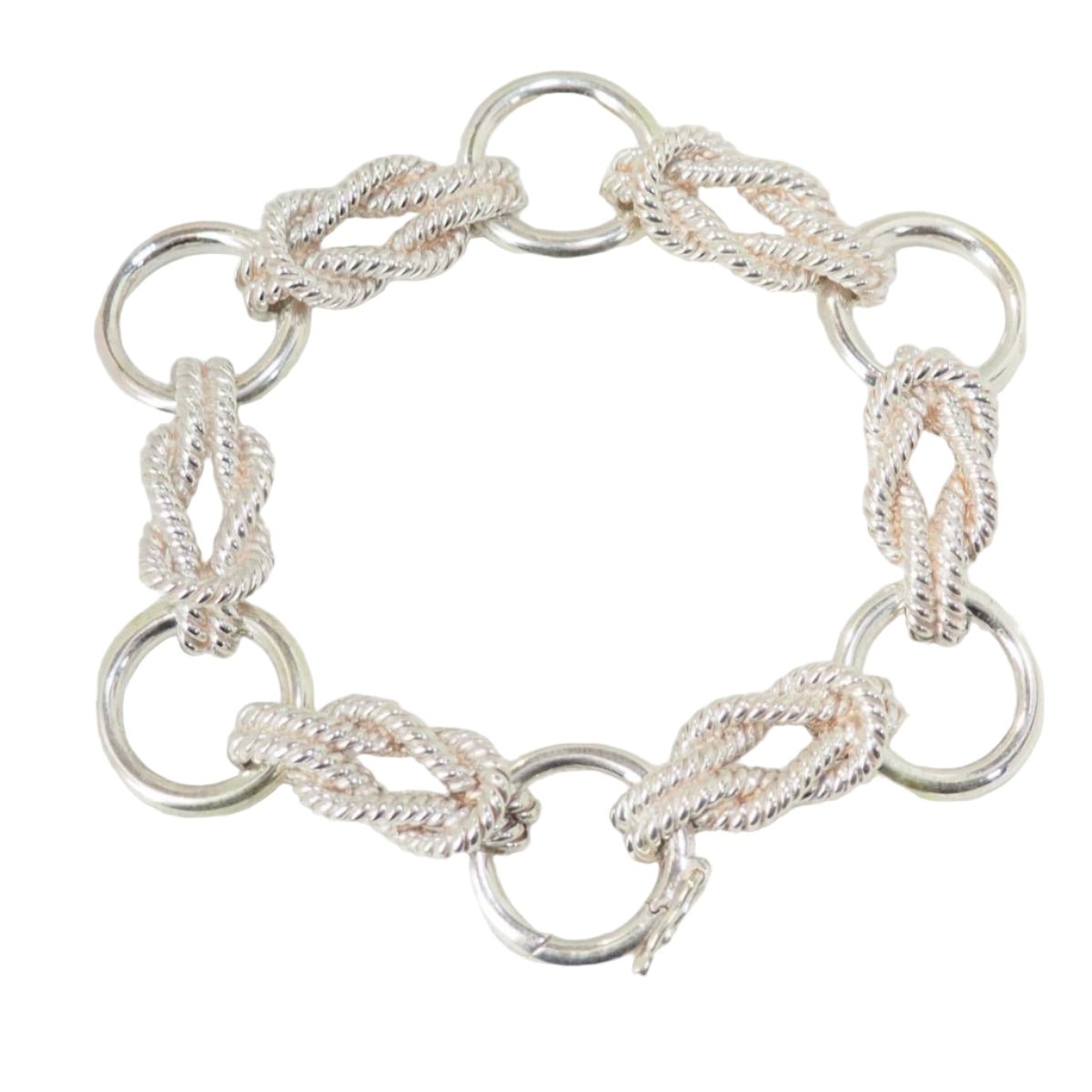 Bracelet Hermès "Audierne" en argent - Castafiore