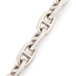Bracelet HERMÈS "Chaine d'ancre" en argent - Castafiore