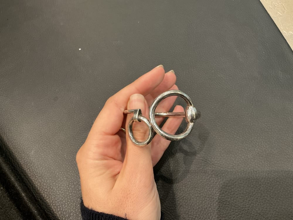 Bracelet HERMÈS en argent - Castafiore