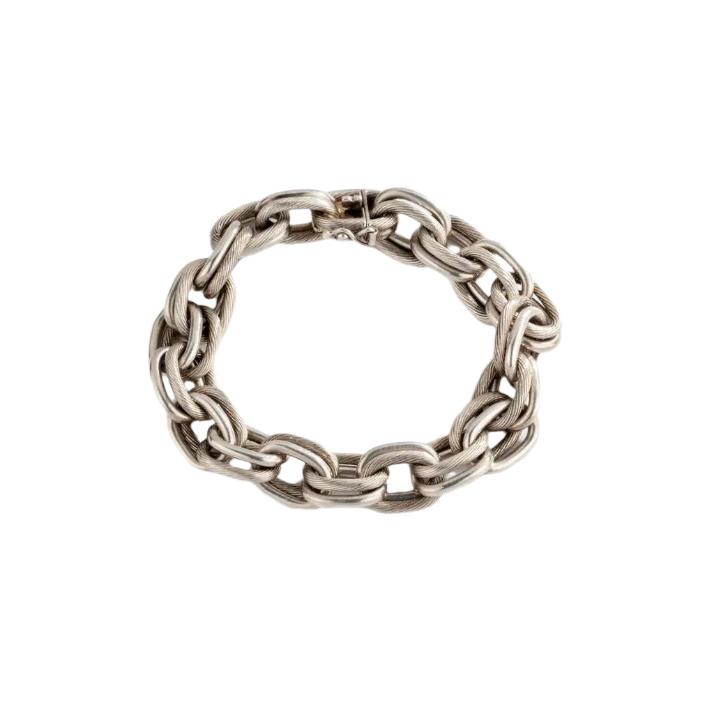 Bracelet Hermès en argent - Castafiore