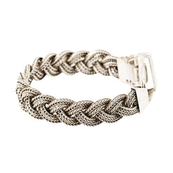 Bracelet HERMÈS Étrier en argent