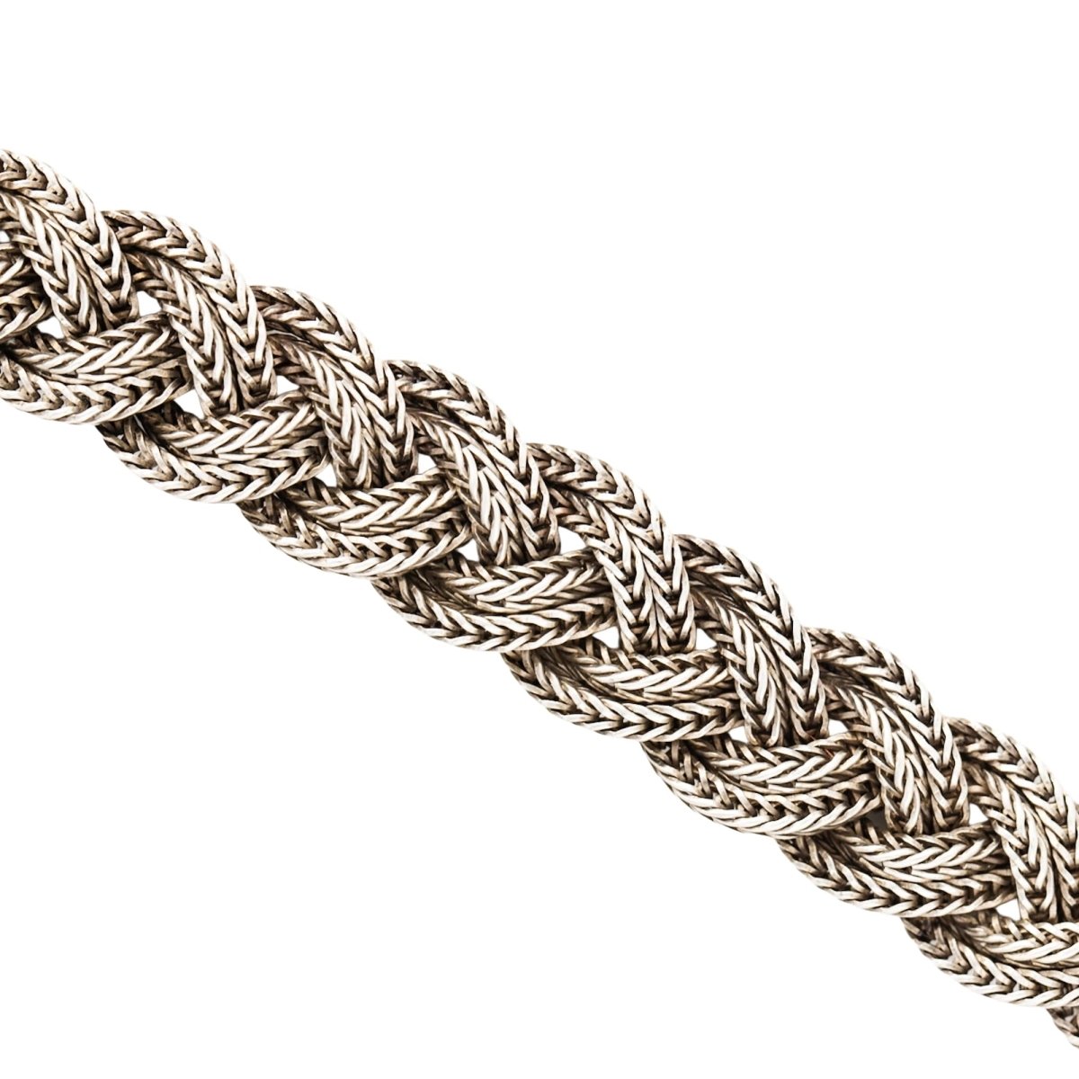 Bracelet HERMÈS Étrier en argent