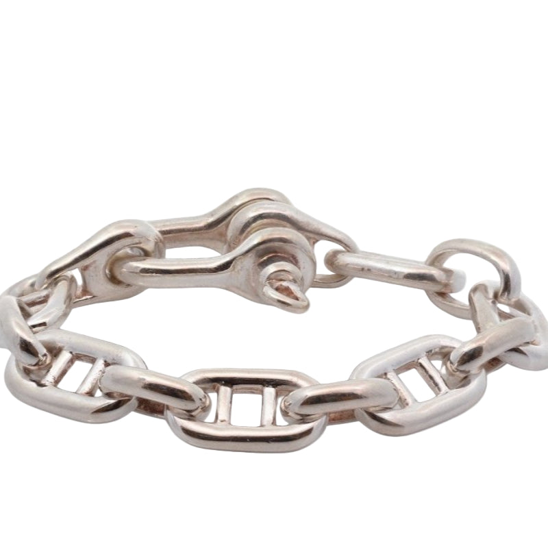 Bracelet HERMÈS Gaëtan de Percin en argent - Castafiore