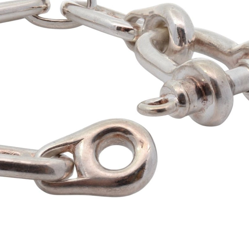 Bracelet HERMÈS Gaëtan de Percin en argent - Castafiore