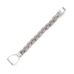Bracelet Hermès modèle Etrier en argent - Castafiore