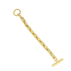 Bracelet HERMÈS par GEORGES LENFANT "Chaîne d'ancre Vendôme" en or jaune - Castafiore