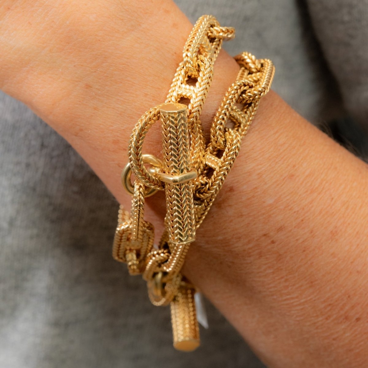 HERMES　Vintage Vendome　Woven Bracelet HERMÈS 