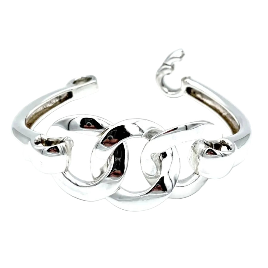Bracelet HERMES vintage argent 925/00 - Castafiore