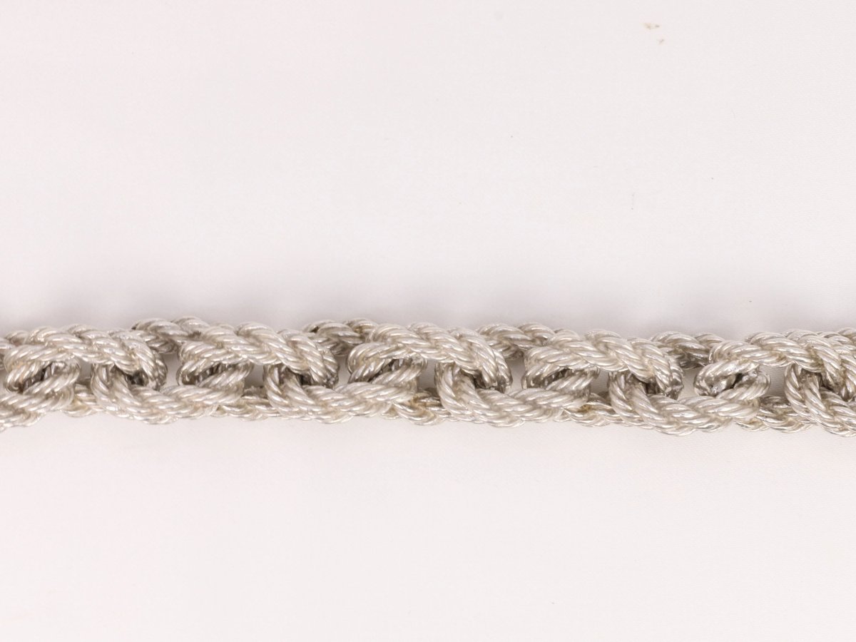 Vintage Hermès bracelet in silver by Gaëtan de Percin – Castafiore