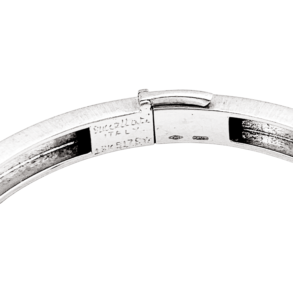 Bracelet Buccellati, "Macri Classica", white gold.