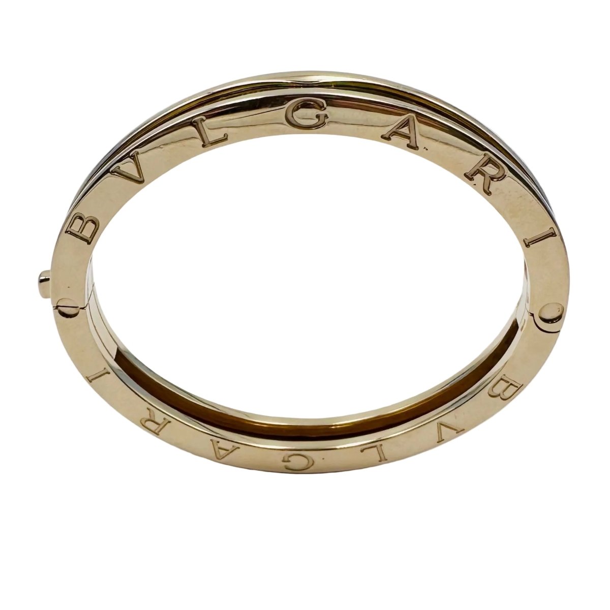 Bracelet BULGARI wedding band in yellow gold - Castafiore
