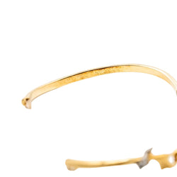 Bracelet Jonc CARRERA Y CARRERA "Bonadea" en or jaune et diamants - Castafiore