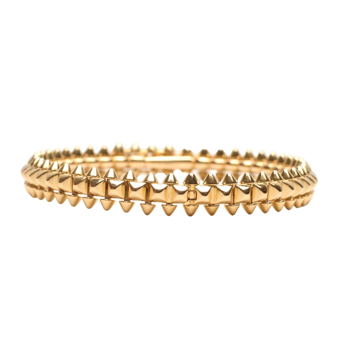 Bracelet Jonc CARTIER "Clash" Médium en or rose - Castafiore
