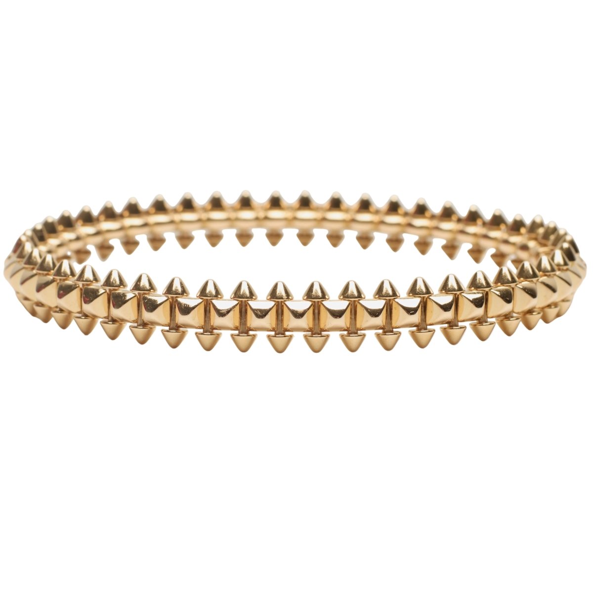 Bracelet Jonc CARTIER "Clash" Médium en or rose - Castafiore