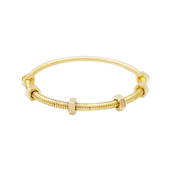 Bracelet Cartier, "Écrou", rose gold.