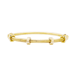 Bracelet Cartier, "Écrou", rose gold.