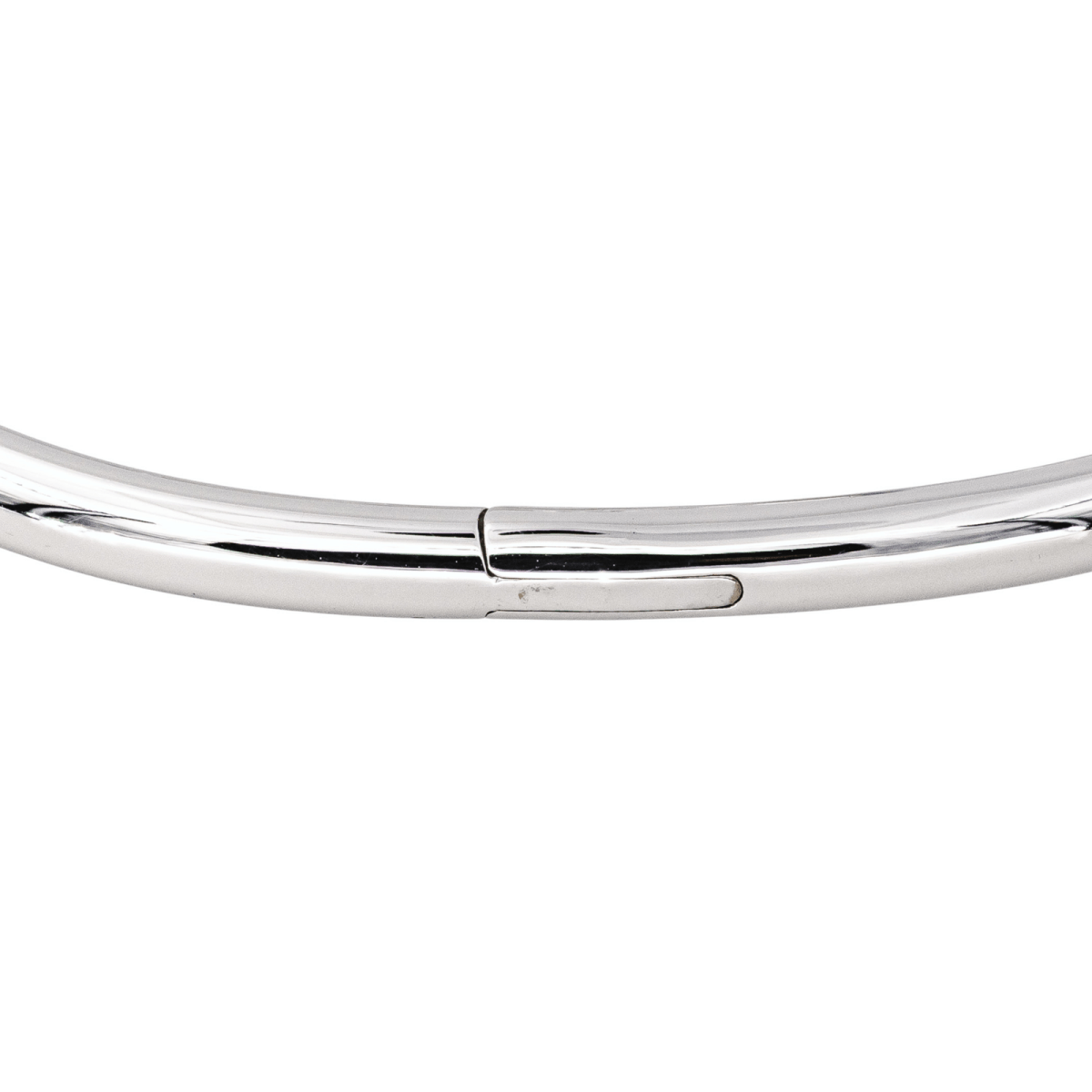 Bracelet Jonc CARTIER "Juste Un Clou" en or blanc - Castafiore