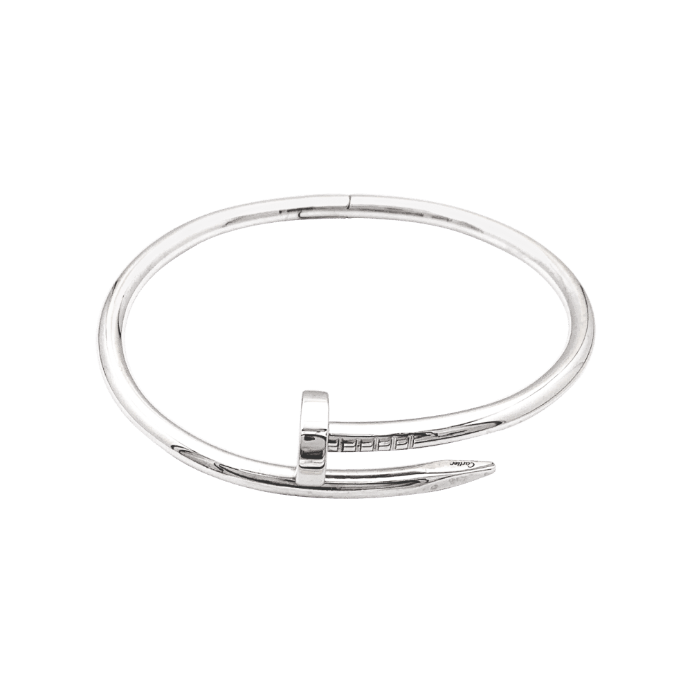 Bracelet Cartier, "Juste un clou", white gold.