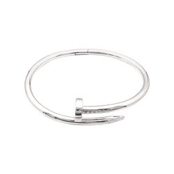 Bracelet Cartier, "Juste un clou", white gold.