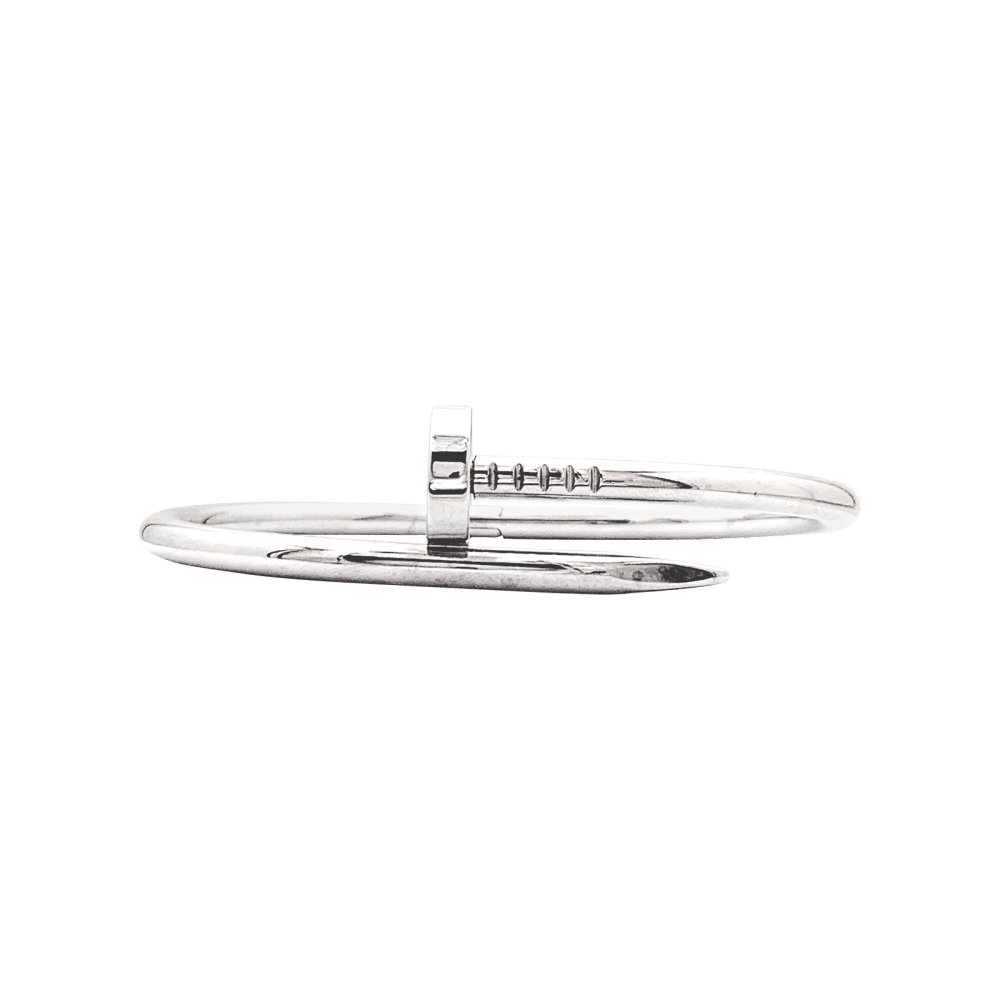 Bracelet Cartier, "Juste un clou", white gold.