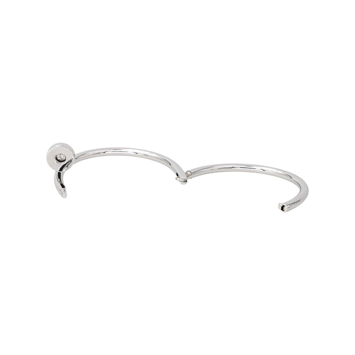 Bracelet Jonc CARTIER "Juste Un Clou" en or blanc - Castafiore