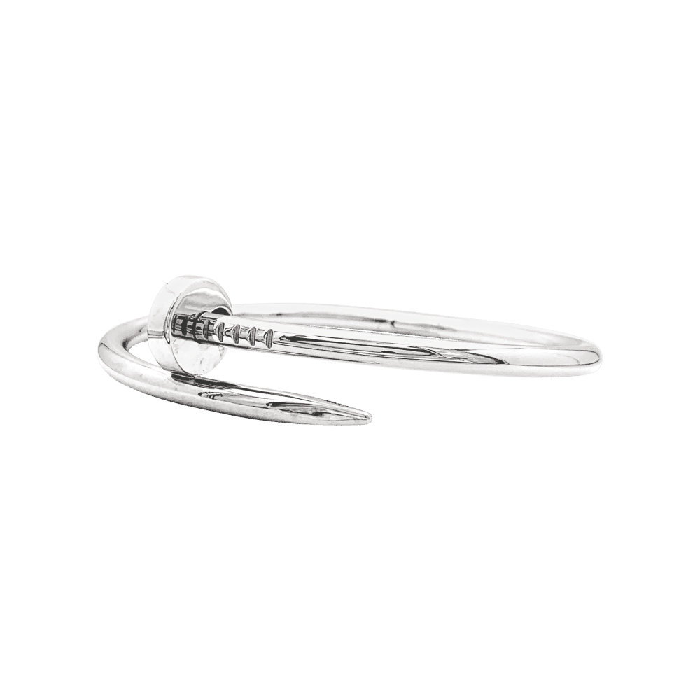 Bracelet Cartier, "Juste un clou", white gold.