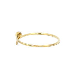 Bracelet CARTIER "Juste un Clou" wedding band in yellow gold and diamonds - Castafiore