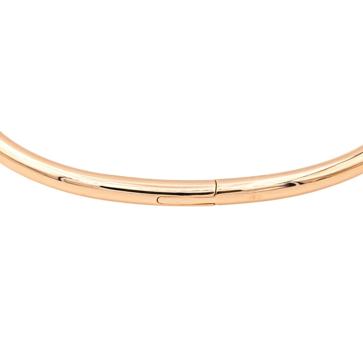 Bracelet Jonc CARTIER "Juste un clou" en or rose - Castafiore