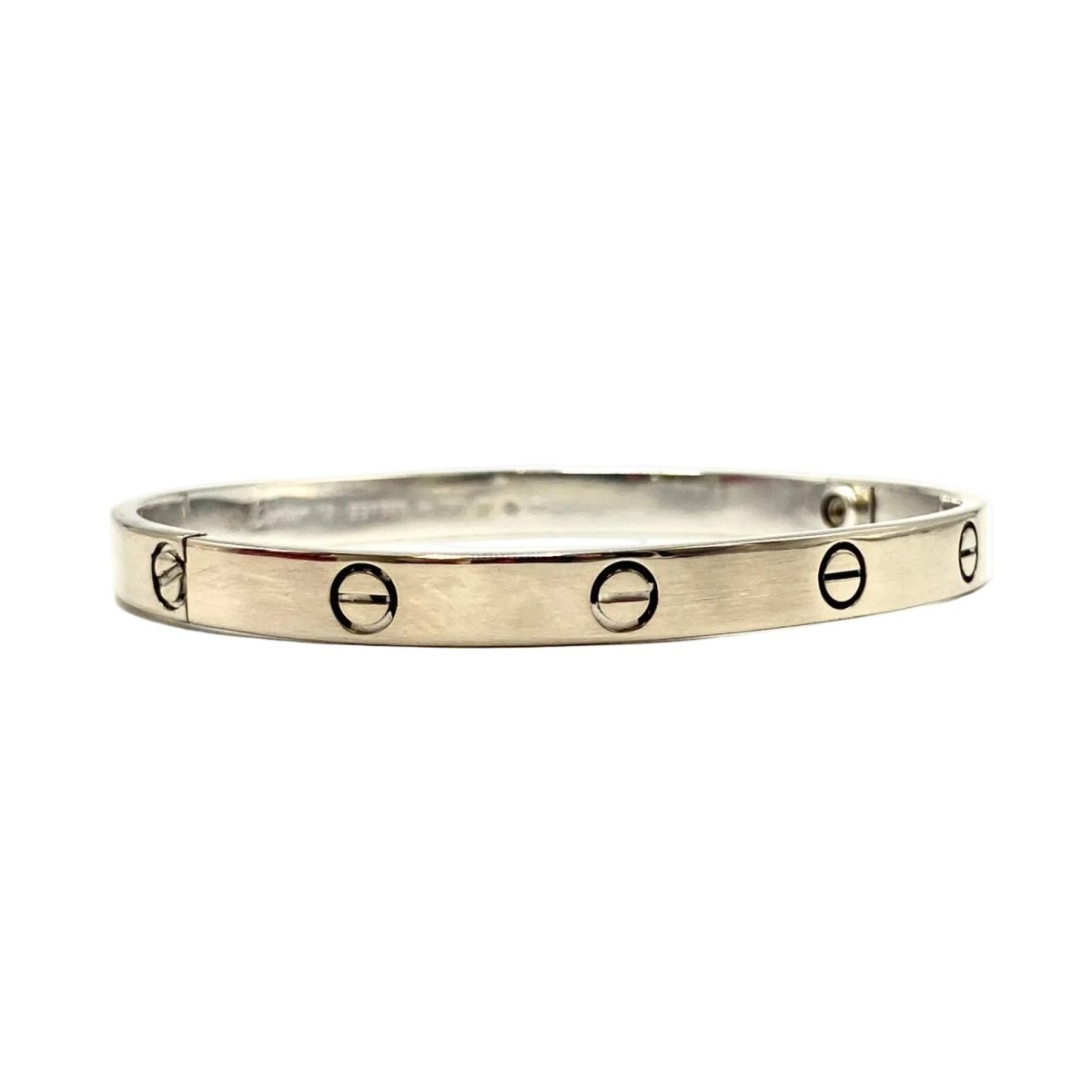 Bracelet Jonc CARTIER "Love Classique" en or blanc - Castafiore