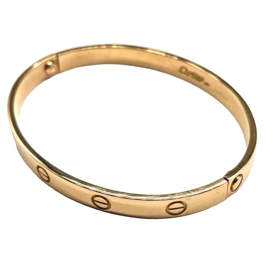 Bracelet Jonc CARTIER "Love Classique" en or jaune - Castafiore