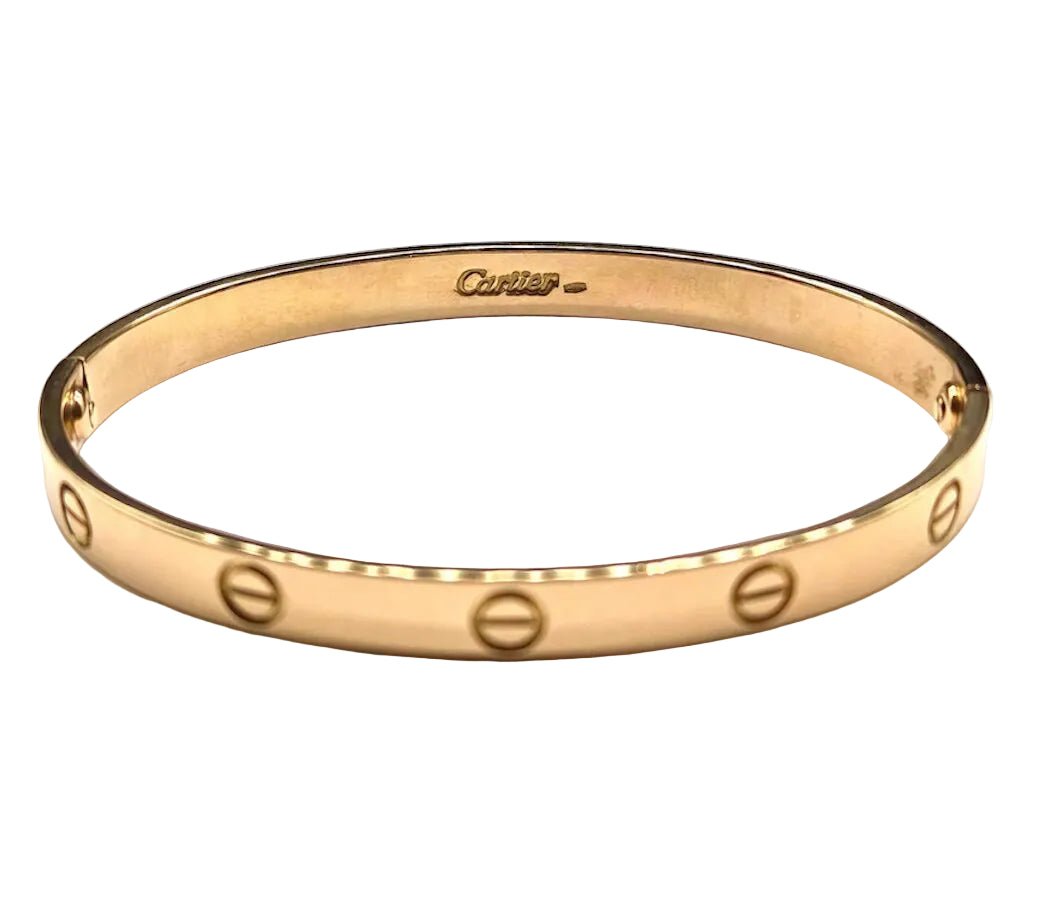 Bracelet Jonc CARTIER "Love Classique" en or jaune - Castafiore