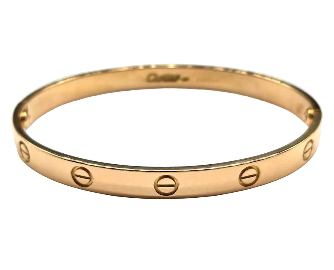 Bracelet Jonc CARTIER "Love Classique" en or jaune - Castafiore