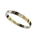 Bracelet Jonc CARTIER "Love" en or blanc - Castafiore