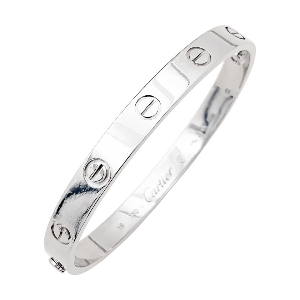 Bracelet Cartier, "Love white gold.